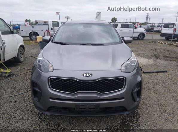 KNDPM3AC8J7320334 2018 KIA SPORTAGE Gray Instrument cluster view