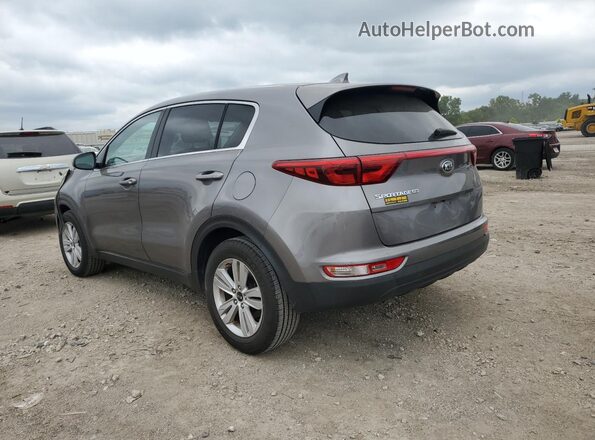 KNDPM3AC8J7458360 2018 KIA SPORTAGE Gray Հետևի ձախ