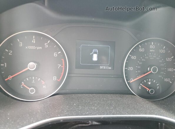 KNDPM3AC8J7458360 2018 KIA SPORTAGE Gray Սարքավորումների վահանակի տեսք