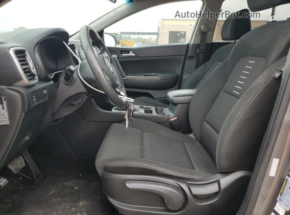 KNDPM3AC8J7458360 2018 KIA SPORTAGE Gray Սալոնի դիմացի տեսք