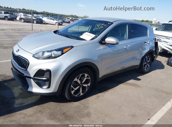 KNDPM3AC8L7813627 2020 KIA SPORTAGE Gray წინა მარცხენა ხედი სამი მეოთხედიდან