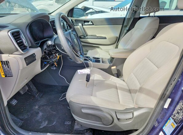 KNDPM3AC9H7215151 2017 KIA SPORTAGE Blue 