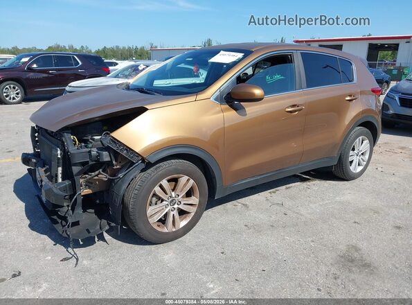 KNDPM3AC9J7305289 2018 KIA SPORTAGE Brown 