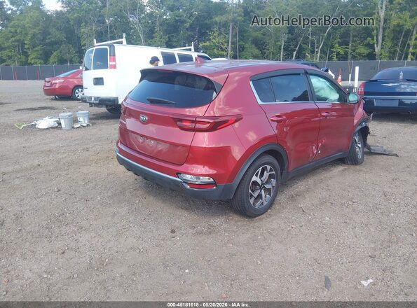 KNDPM3AC9L7838309 2020 KIA SPORTAGE Red Tył prawy