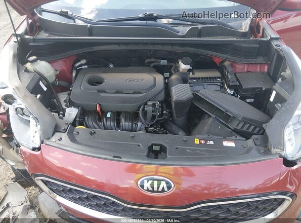 KNDPM3AC9L7838309 2020 KIA SPORTAGE Red Widok z tyłu