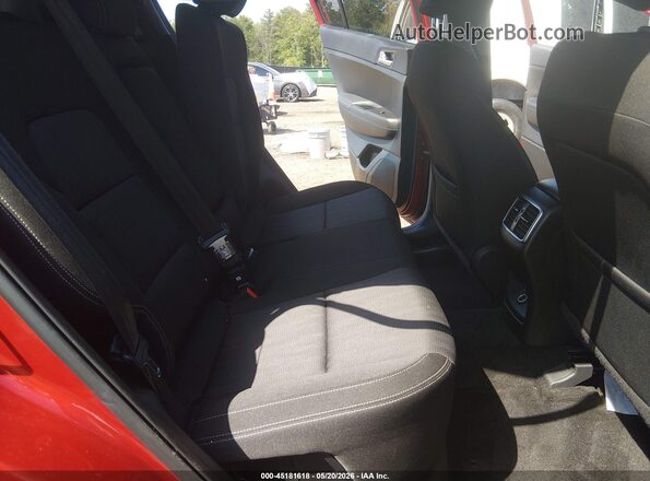 KNDPM3AC9L7838309 2020 KIA SPORTAGE Red Widok naklejki z numerem VIN