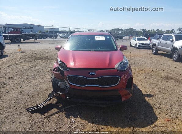 KNDPM3AC9L7838309 2020 KIA SPORTAGE Red Widok zestawu wskaźników