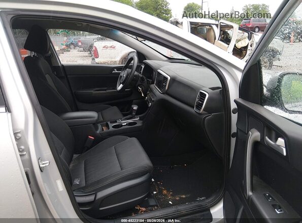 KNDPM3AC9M7927380 2021 KIA SPORTAGE Silver Widok wnętrza z przodu
