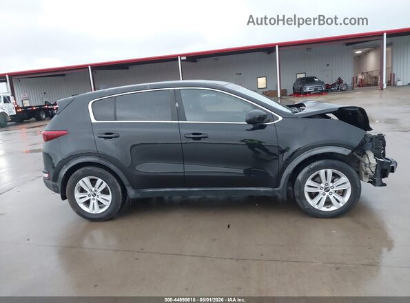 KNDPM3ACXH7241404 2017 KIA SPORTAGE Black უკანა სალონის ხედი