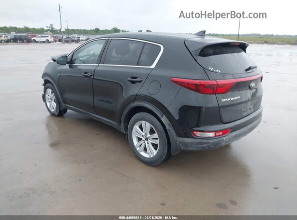 KNDPM3ACXH7241404 2017 KIA SPORTAGE Black უკანა მარცხენა