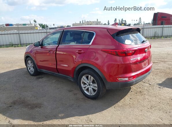 KNDPM3ACXK7536123 2019 KIA SPORTAGE Maroon Tył lewy