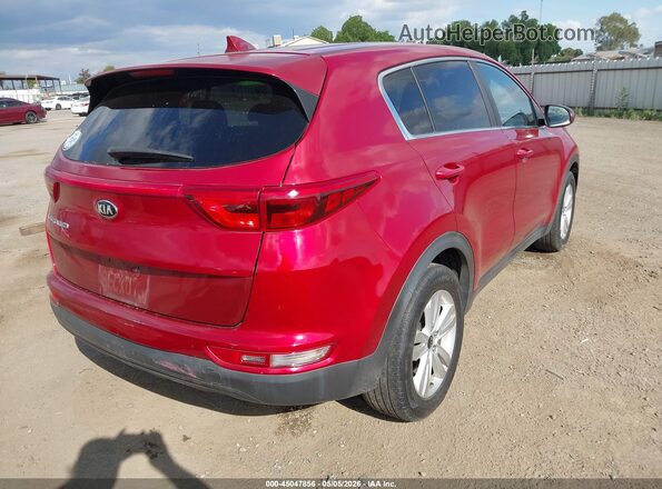 KNDPM3ACXK7536123 2019 KIA SPORTAGE Maroon Tył prawy