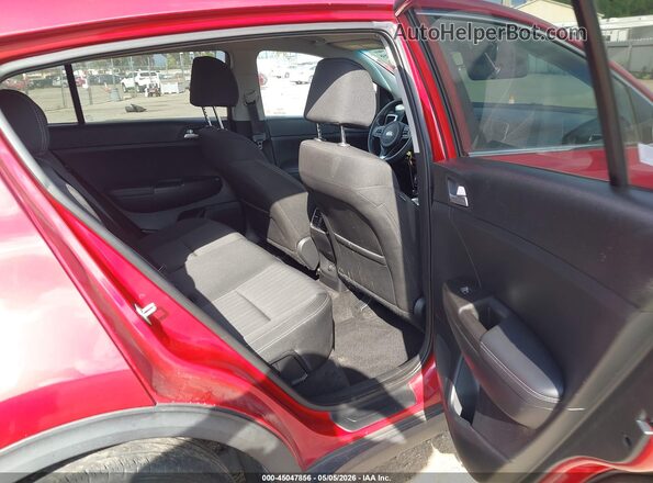 KNDPM3ACXK7536123 2019 KIA SPORTAGE Maroon Widok naklejki z numerem VIN