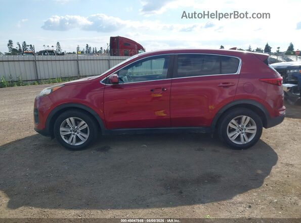 KNDPM3ACXK7536123 2019 KIA SPORTAGE Maroon Widok wnętrza 360 stopni