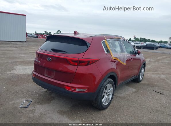 KNDPM3ACXK7611855 2019 KIA SPORTAGE Красный Задняя правая четверть