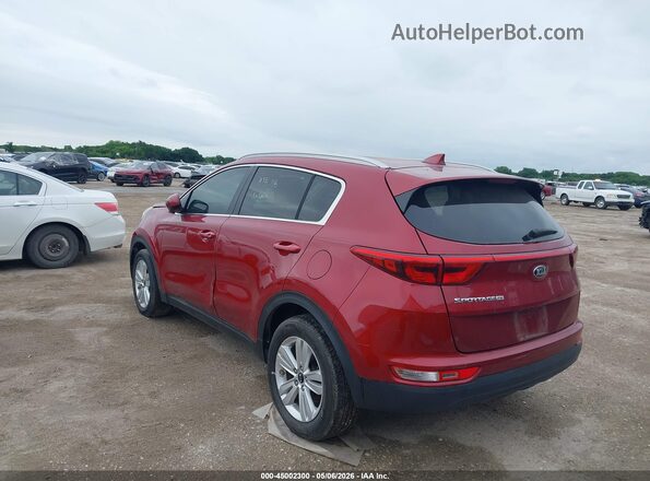 KNDPM3ACXK7611855 2019 KIA SPORTAGE Красный Задняя левая четверть