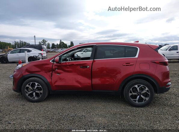 KNDPM3ACXM7868596 2021 KIA SPORTAGE Red სალონის 360-გრადუსიანი ხედი