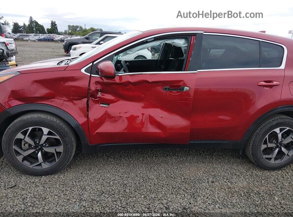 KNDPM3ACXM7868596 2021 KIA SPORTAGE Red წინა ხედი
