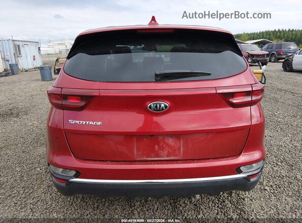 KNDPM3ACXM7868596 2021 KIA SPORTAGE Red 
