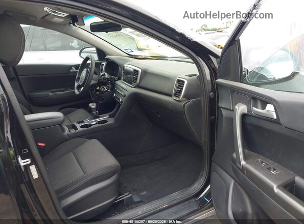 KNDPM3ACXM7926822 2021 KIA SPORTAGE Черный Вид салона спереди
