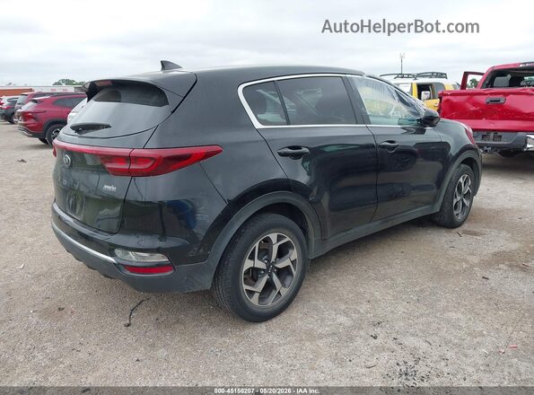 KNDPM3ACXM7926822 2021 KIA SPORTAGE Черный Задняя правая четверть