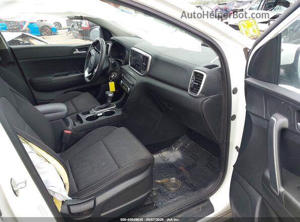 KNDPM3ACXM7928909 2021 KIA SPORTAGE White Vista interior delantera