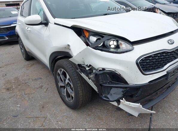 KNDPM3ACXM7928909 2021 KIA SPORTAGE White Vista frontal