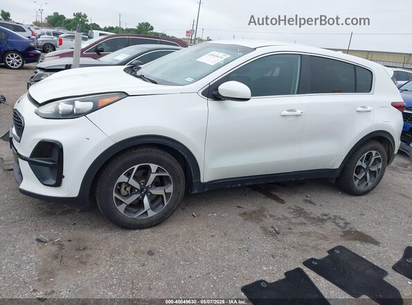 KNDPM3ACXM7928909 2021 KIA SPORTAGE White Vista interior de 360 grados
