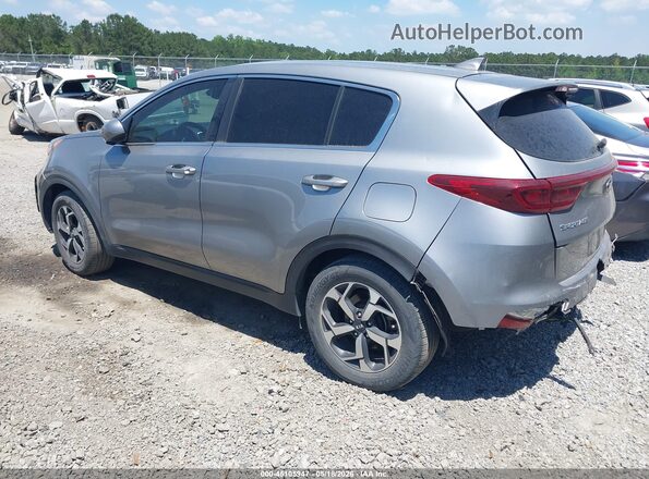 KNDPM3ACXM7935701 2021 KIA SPORTAGE Серебряный Задняя левая четверть