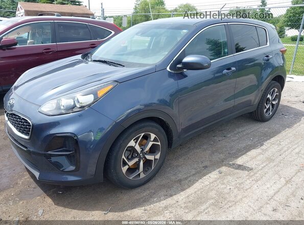 KNDPM3ACXN7965783 2022 KIA SPORTAGE Синий Передняя левая четверть