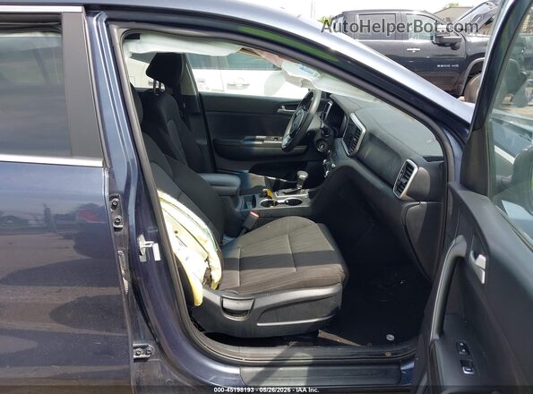 KNDPM3ACXN7965783 2022 KIA SPORTAGE Синий Вид салона спереди