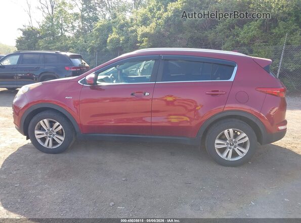 KNDPMCAC0H7033550 2017 KIA SPORTAGE Красный 