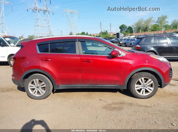 KNDPMCAC0H7033550 2017 KIA SPORTAGE Красный Панорамный вид салона 360°