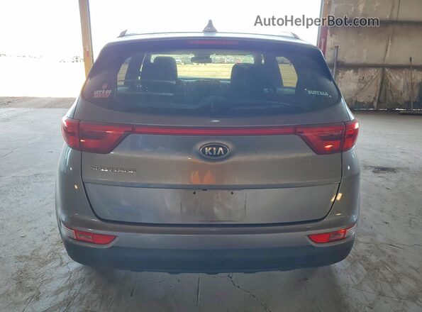 KNDPMCAC0J7393116 2018 KIA SPORTAGE Gray Vista trasera