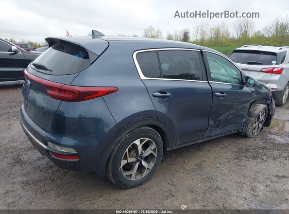 KNDPMCAC0L7641397 2020 KIA SPORTAGE Blue Задня права чверть