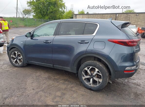KNDPMCAC0L7641397 2020 KIA SPORTAGE Blue Задня ліва чверть