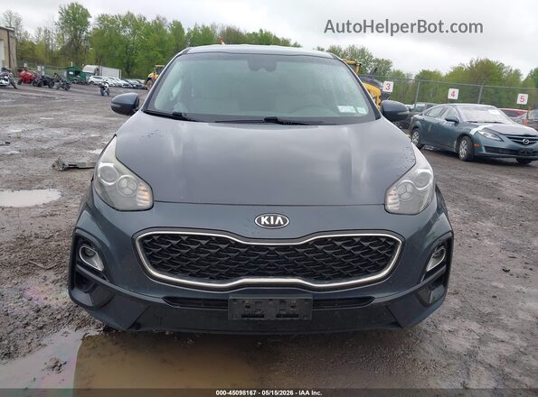KNDPMCAC0L7641397 2020 KIA SPORTAGE Blue Вид задньої частини салону