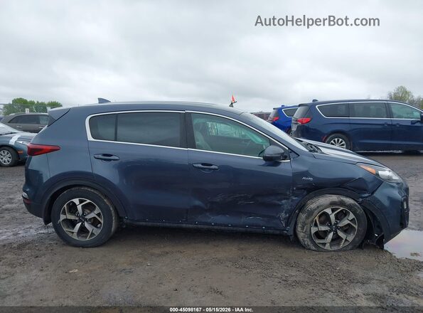KNDPMCAC0L7641397 2020 KIA SPORTAGE Blue Панорамний вид салону 360°
