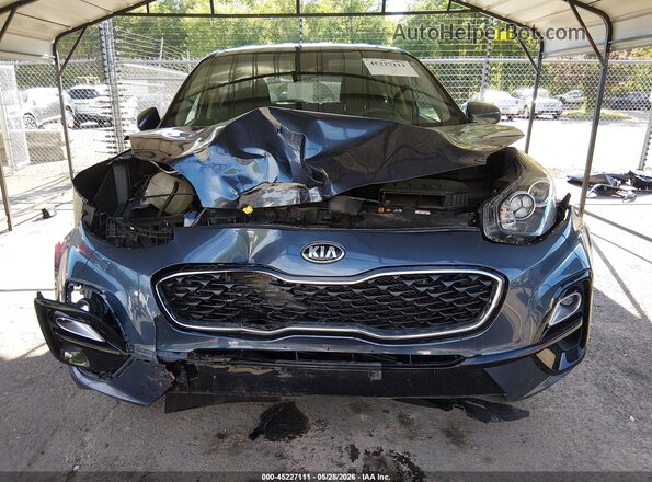 KNDPMCAC0L7829661 2020 KIA SPORTAGE Blue Вид спереду