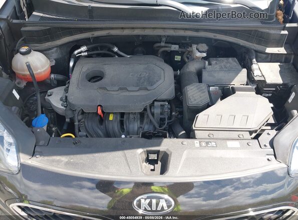 KNDPMCAC0N7967851 2022 KIA SPORTAGE Black Հետևի տեսք