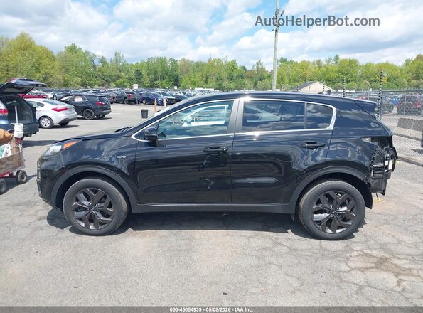 KNDPMCAC0N7967851 2022 KIA SPORTAGE Black Սալոնի 360 աստիճան տեսք
