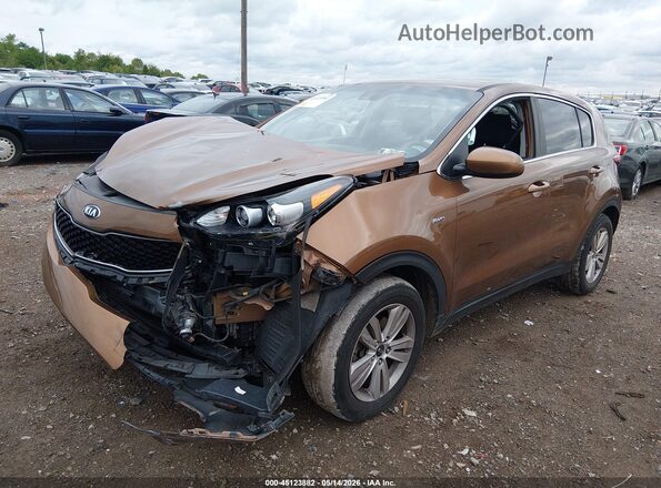 KNDPMCAC1K7616524 2019 KIA SPORTAGE Orange Front left