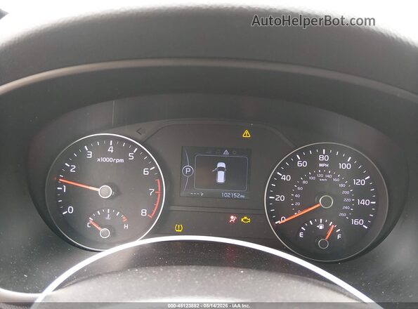 KNDPMCAC1K7616524 2019 KIA SPORTAGE Orange Rear seats view