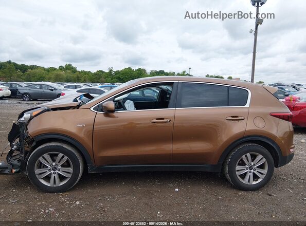 KNDPMCAC1K7616524 2019 KIA SPORTAGE Orange 360 interior view