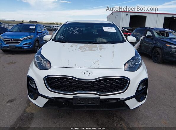 KNDPMCAC1L7645149 2020 KIA SPORTAGE White Dashboard view