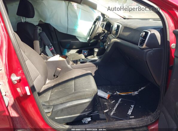 KNDPMCAC1N7024416 2022 KIA SPORTAGE Burgundy Front interior view
