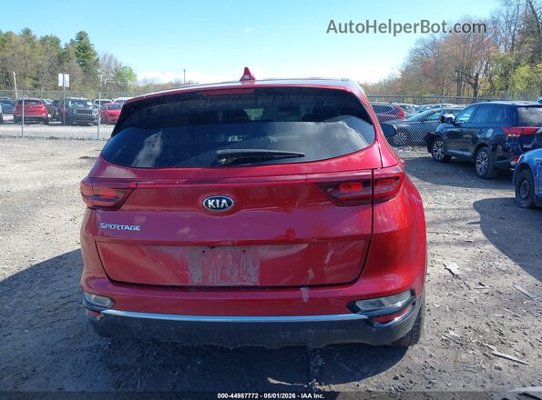 KNDPMCAC1N7024416 2022 KIA SPORTAGE Burgundy 
