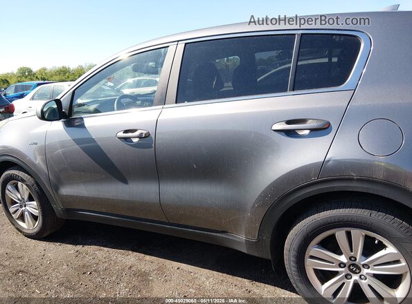 KNDPMCAC2H7158551 2017 KIA SPORTAGE Gray Widok wnętrza 360 stopni