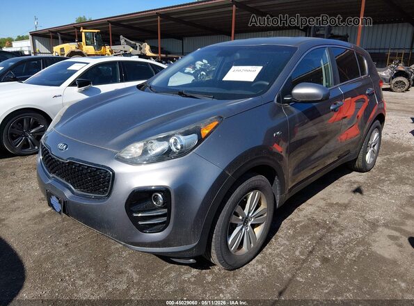 KNDPMCAC2H7158551 2017 KIA SPORTAGE Gray Przód lewy