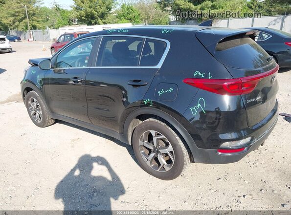 KNDPMCAC2N7969648 2022 KIA SPORTAGE Black Trasero izquierdo